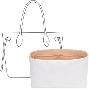 2543 Tote Bag Organizer Insert for LV Neverful-S Handbag, Custom Fit Inside